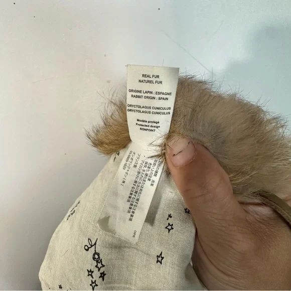 🆕 BONPOINT Rabbit Fur Bag - Picture 10 of 10
